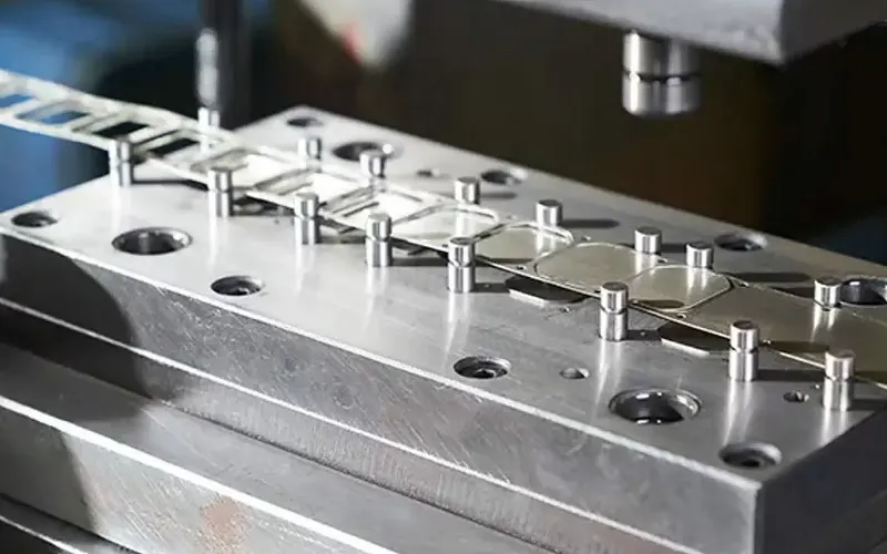 What equipment is used for stamping?