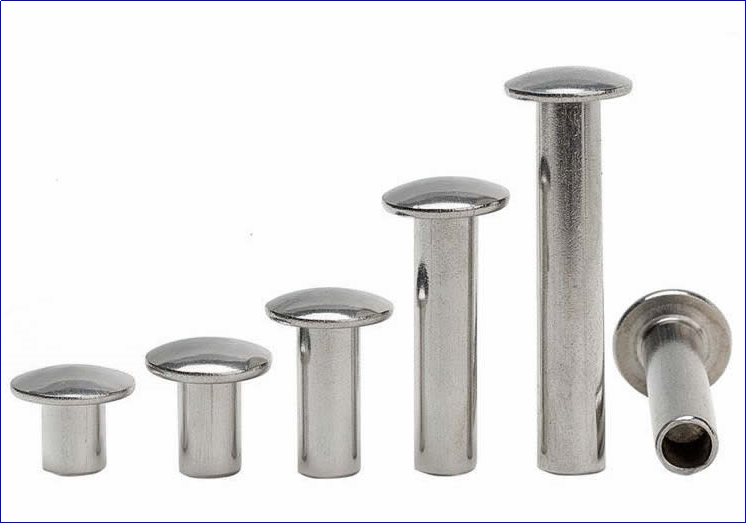 What is the advantage and application of a rivet?