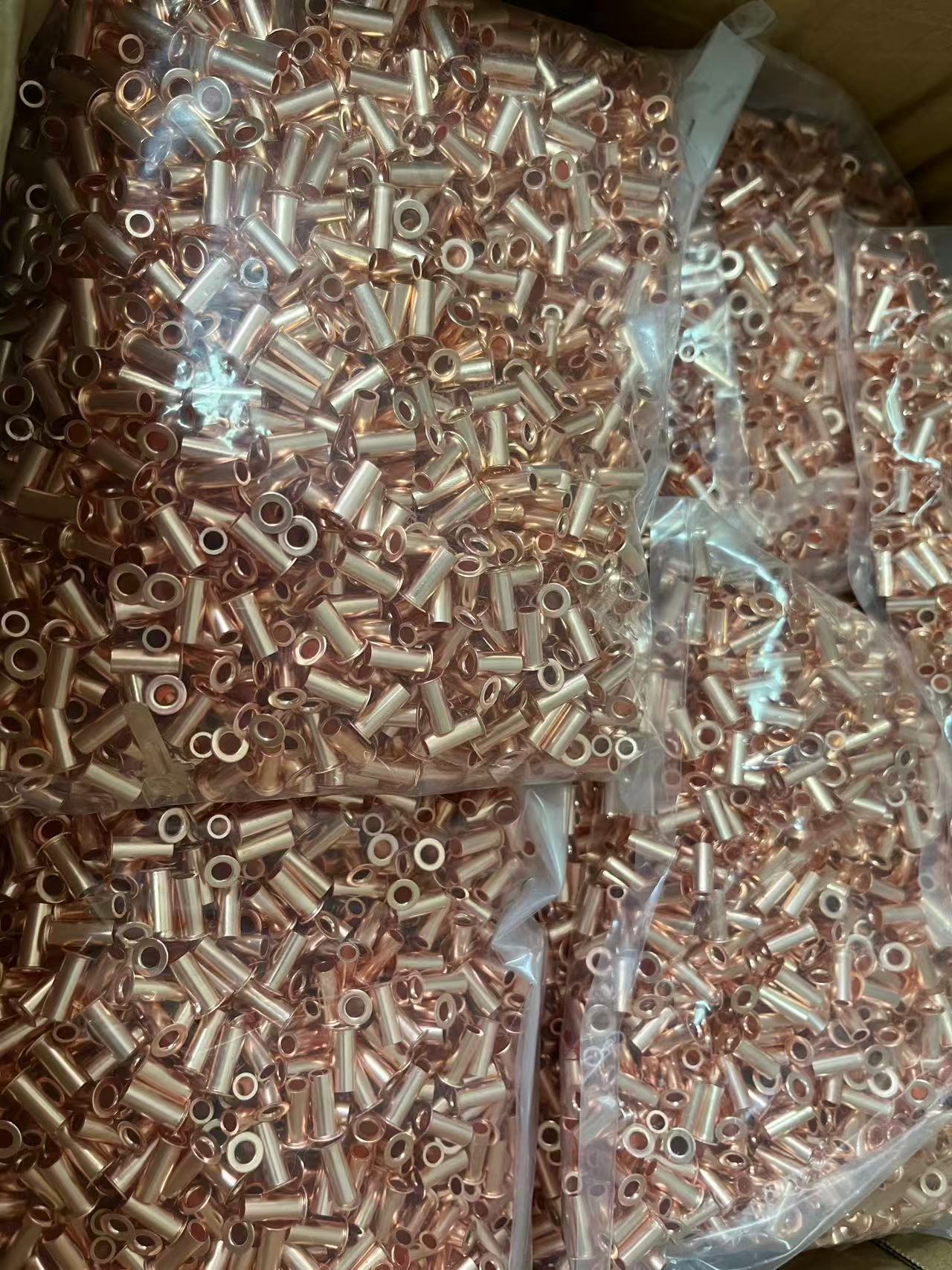 Nuote Metals Ships DIN 7340 A Copper Tubular Rivets to Hungary – Small Batch, Full Precision