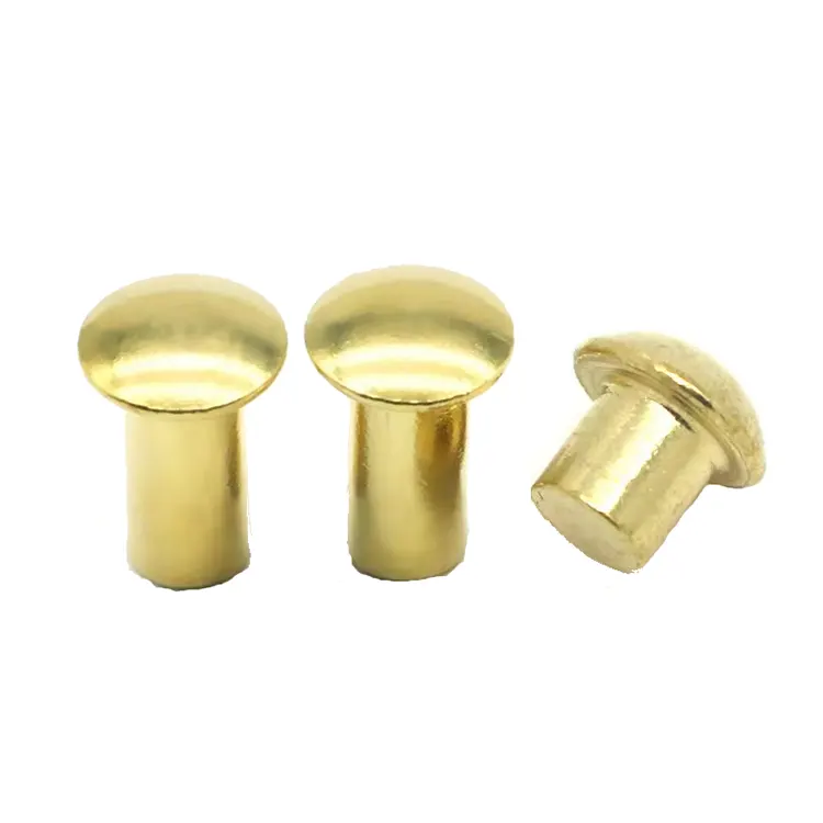 Brass Round Head Rivets