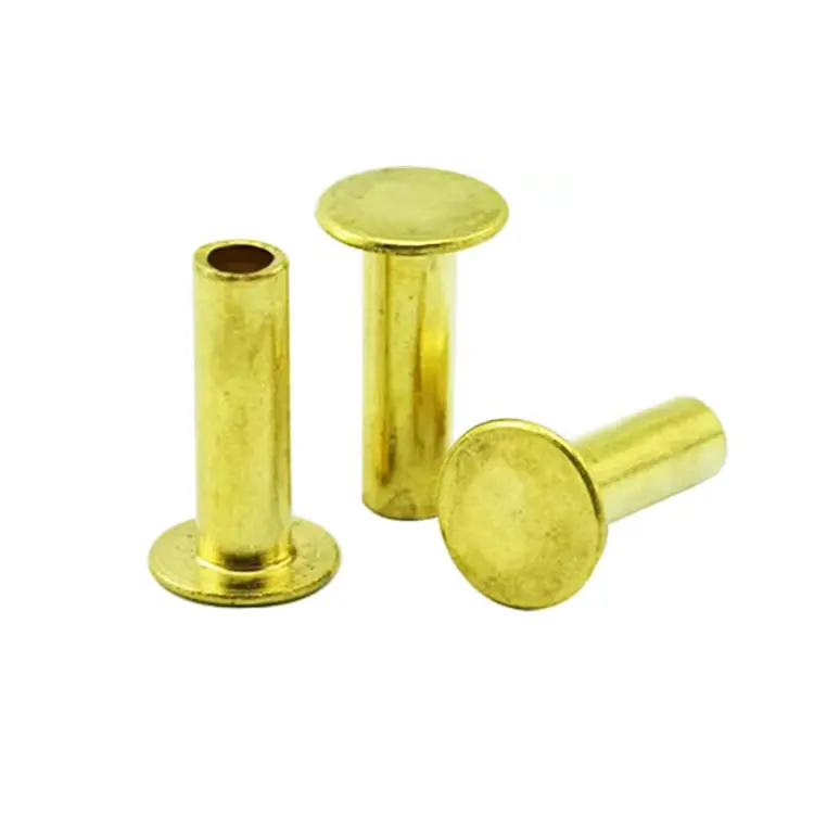 Brass Semi Tubular Rivets