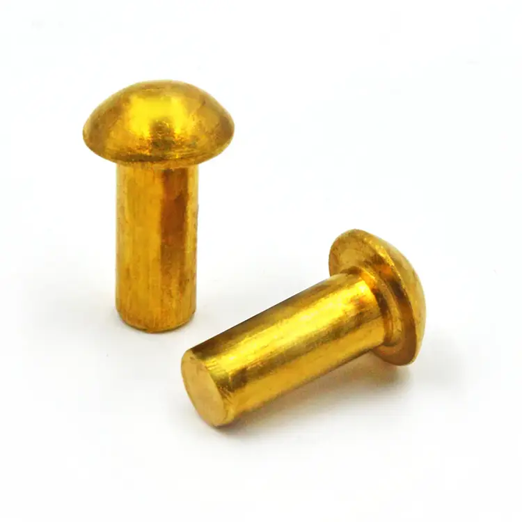 Brass Solid Rivets