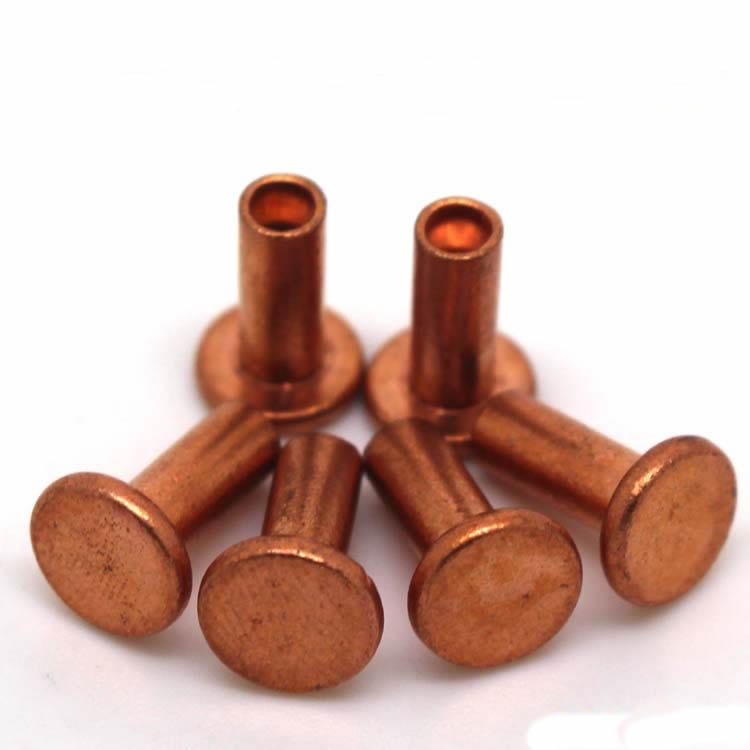 Copper Semi Hollow Rivets