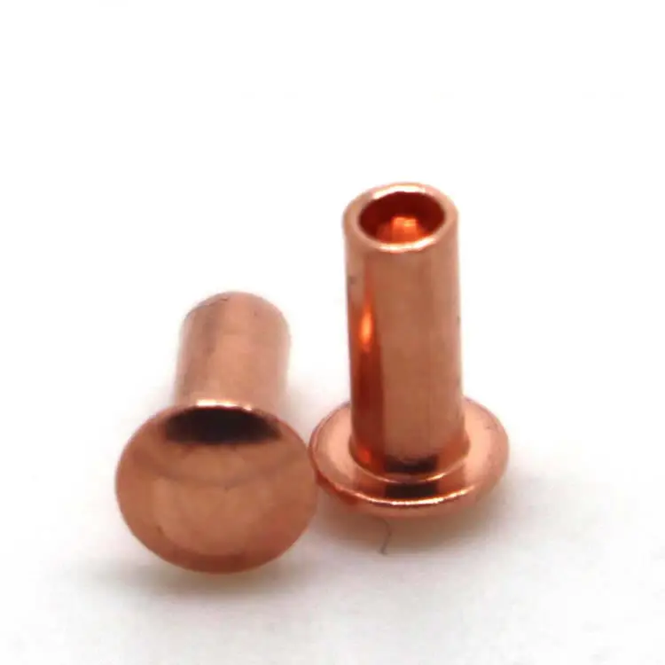Copper Semi Tubular Rivets