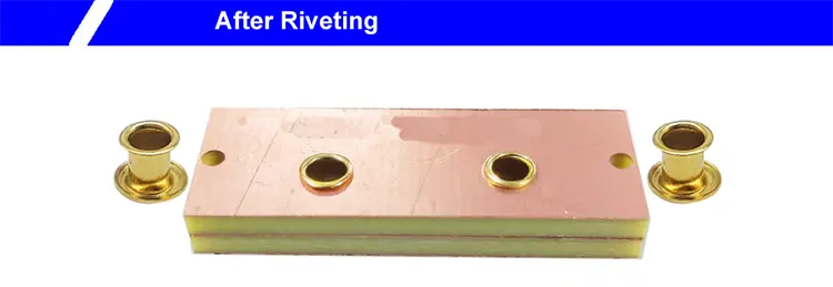 Steel tubular rivets