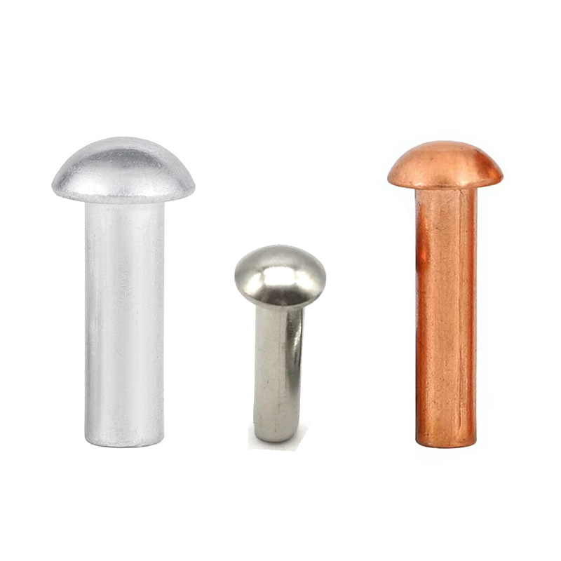 Mushroom Head Half Tubular Rivets