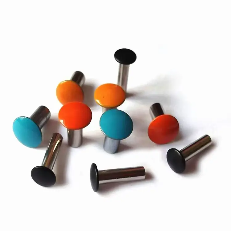 Painted Colorful Rivets